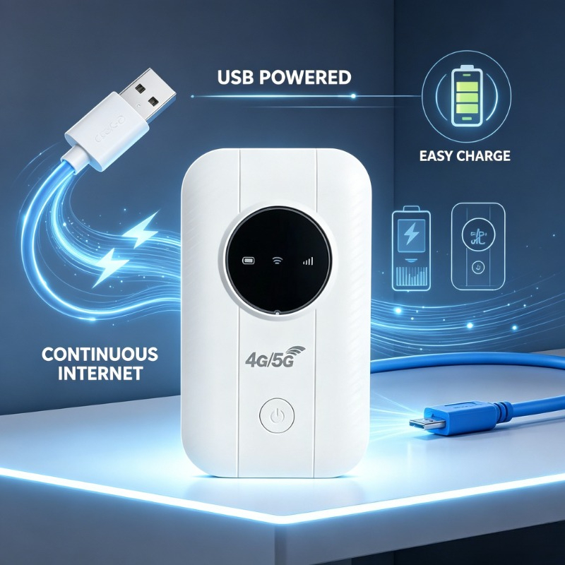 Outdoor Power Adapter Usb - Peralatan Hotspot yang Disesuaikan dengan Frekuensi