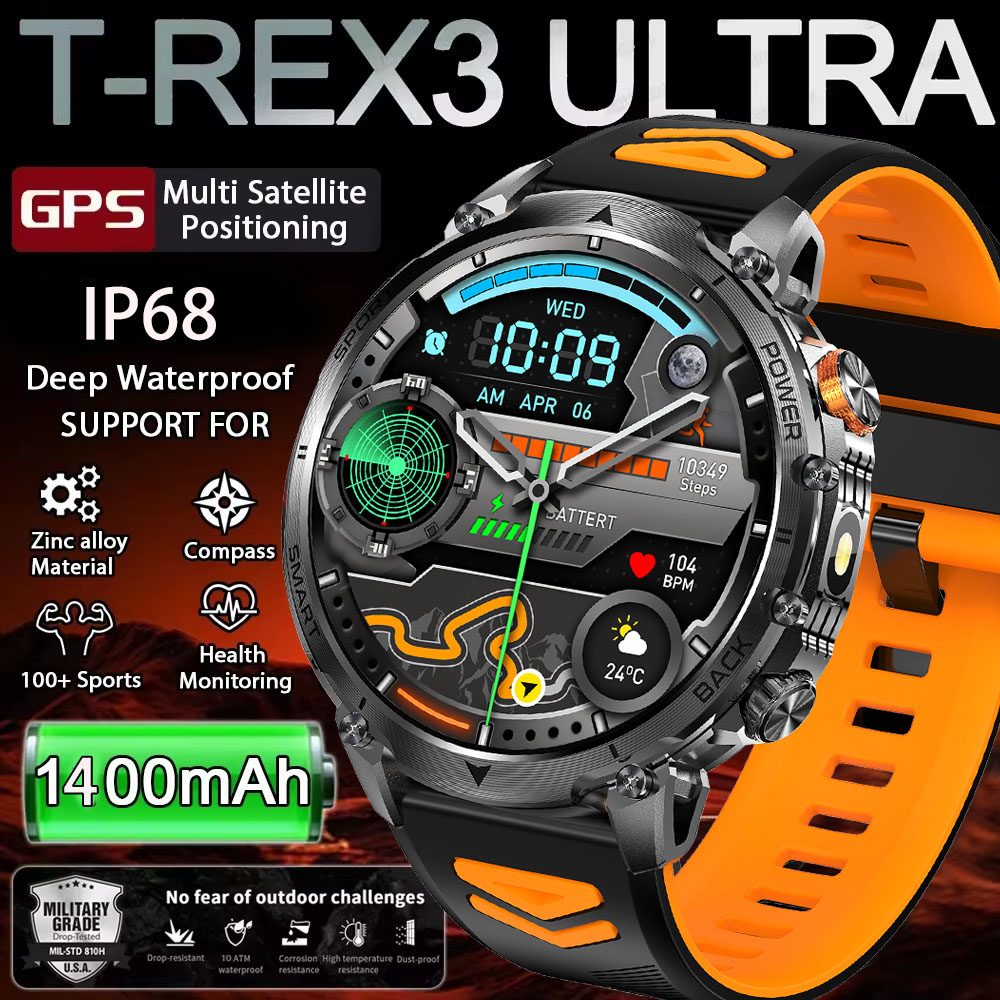 Outdoor Power Hours - 2026 Baru Layar HD 1,46 Inci