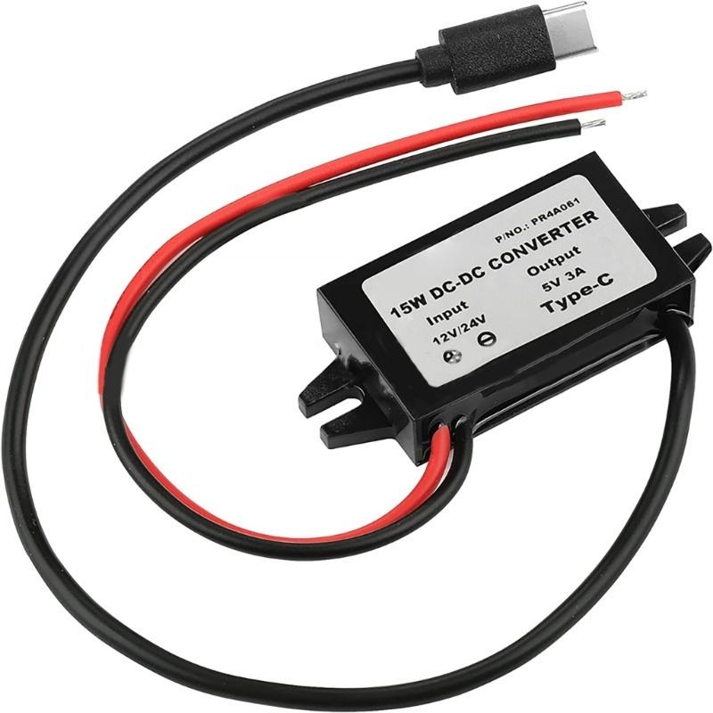 Outdoor Power Adapter Usb - Adaptor Daya USB C 12V/24V Ke