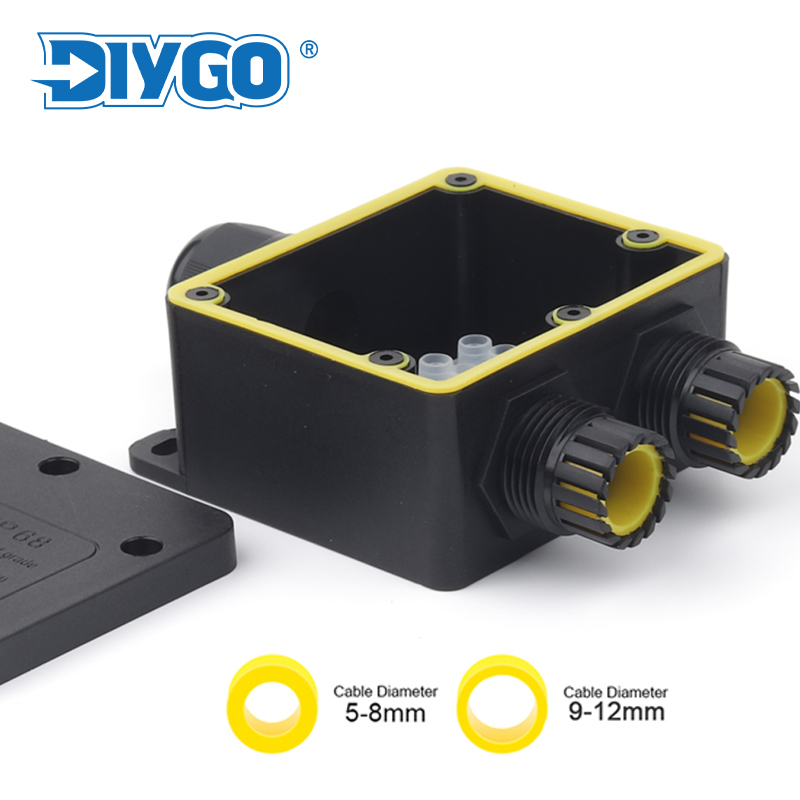 Outdoor Power Distribution Box - IP68 kotak sambungan tahan air luar