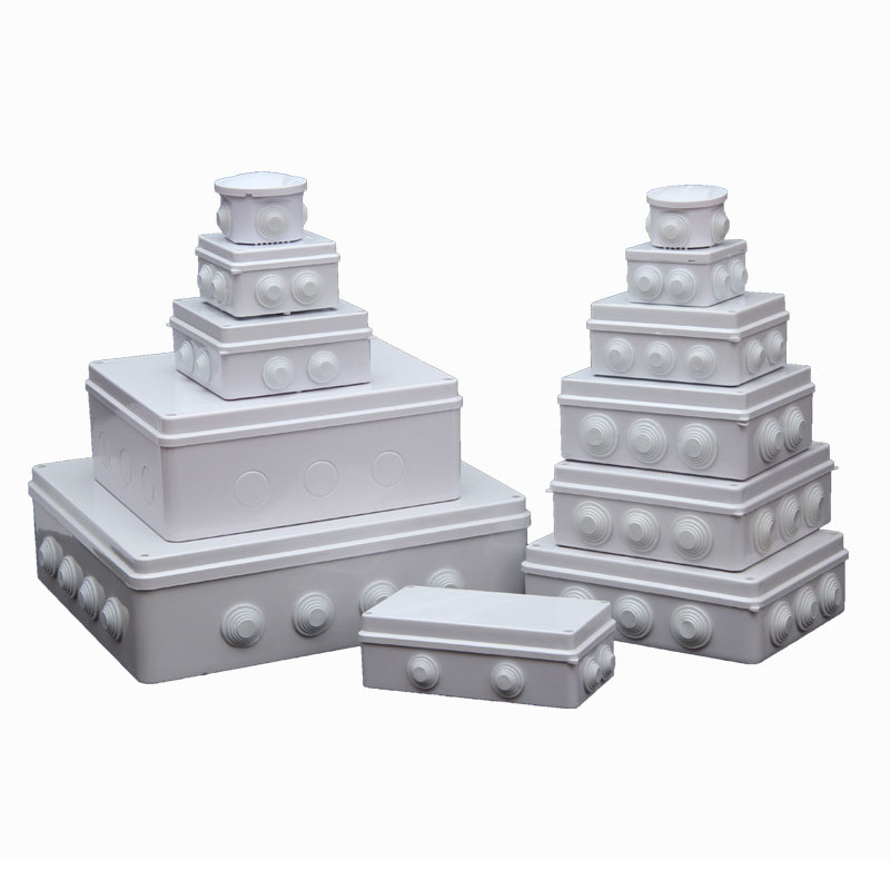 Outdoor Power Distribution Box - RA RT Grosir Plastik ABS IP65