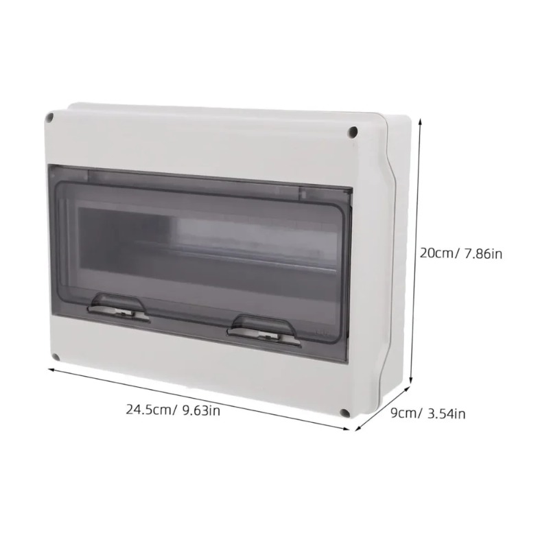 Outdoor Power Distribution Box - Kotak Sambungan Kabel 12 Jalur Tahan