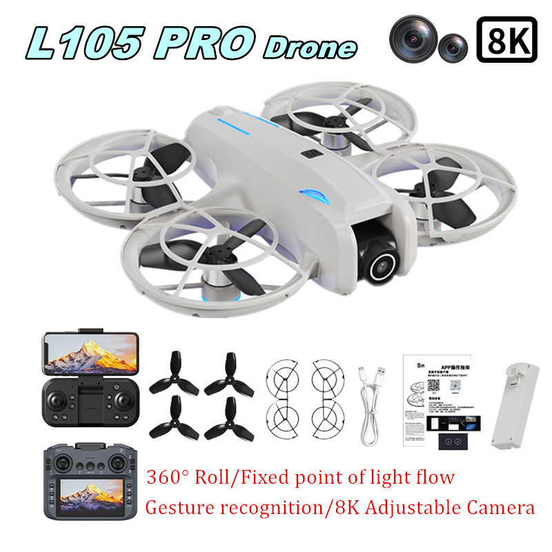 Outdoor Power Distribution Box - Drone L105 PRO Duel Lensa 8k