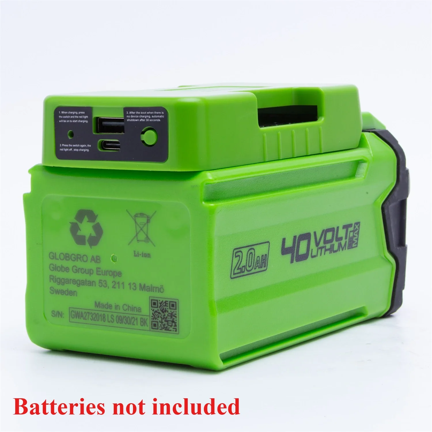 Outdoor Power Adapter Usb - Adaptor Power Bank Nirkabel untuk Baterai