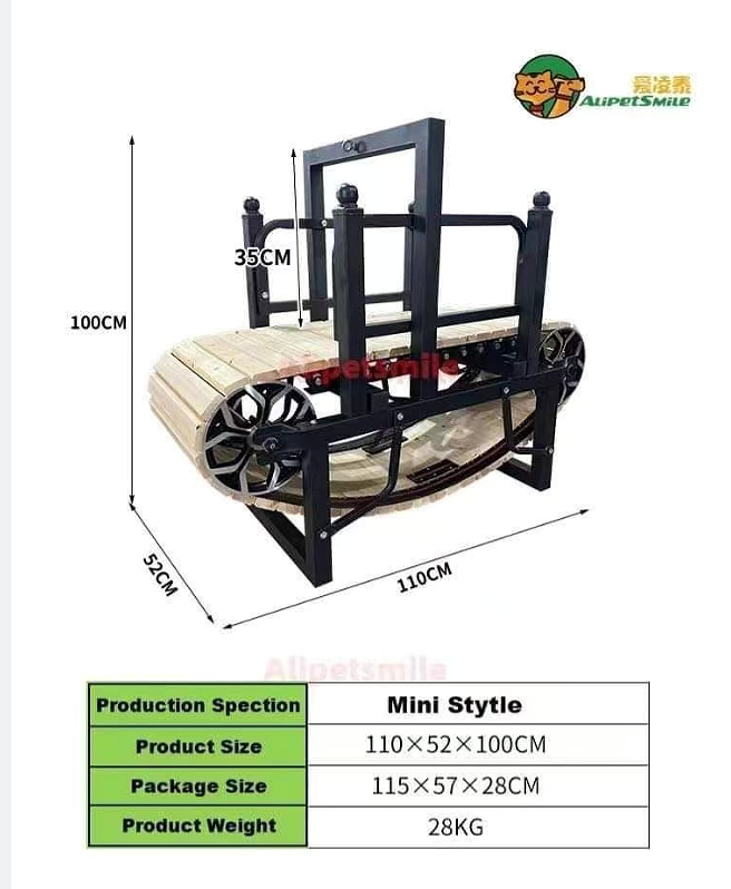 Treadmill Anjing Logam Berkual - Quality Outdoor Power Equipment ulasan dan harga