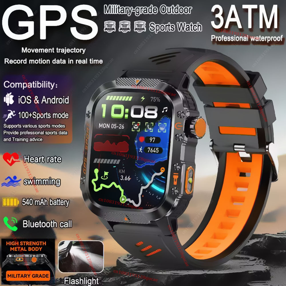 Jam Tangan Pintar Militer Outd - Outdoor Power Hours ulasan dan harga