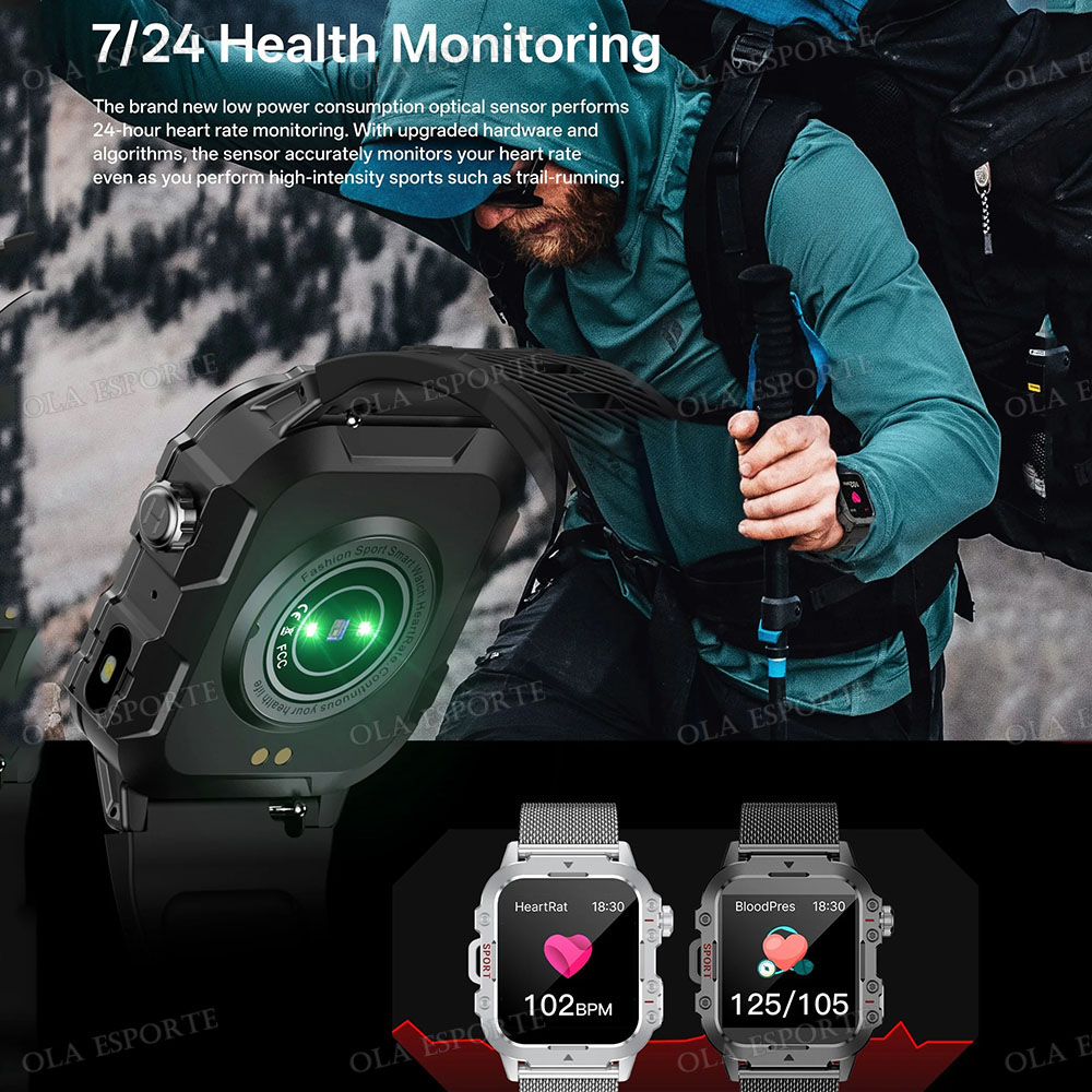Jam Tangan Pintar Militer Outd - Outdoor Power Hours ulasan dan harga