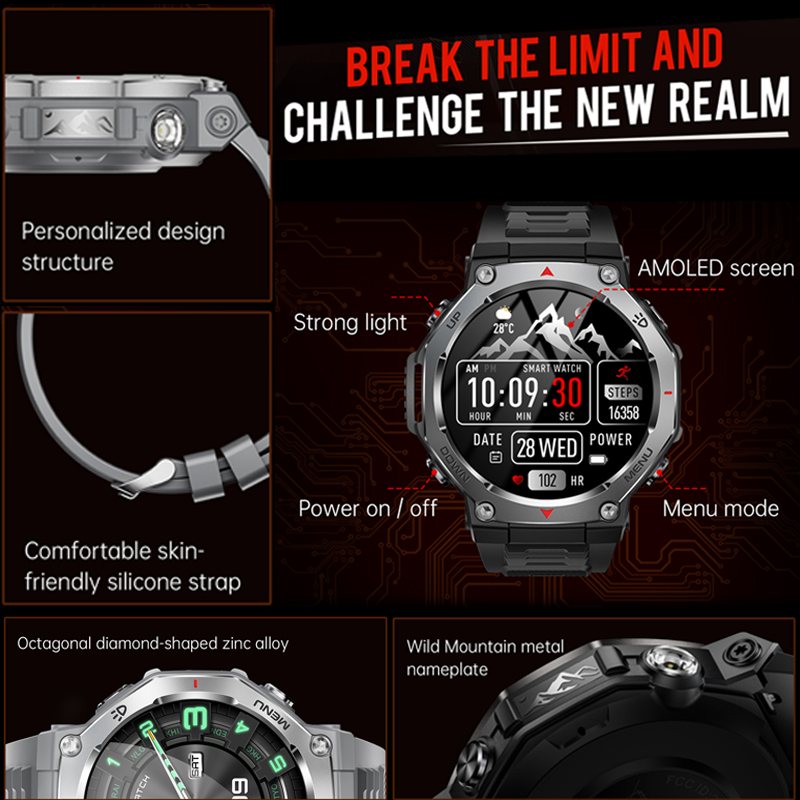 Jam Tangan Pintar Olahraga Lua - Outdoor Power Hours ulasan dan harga