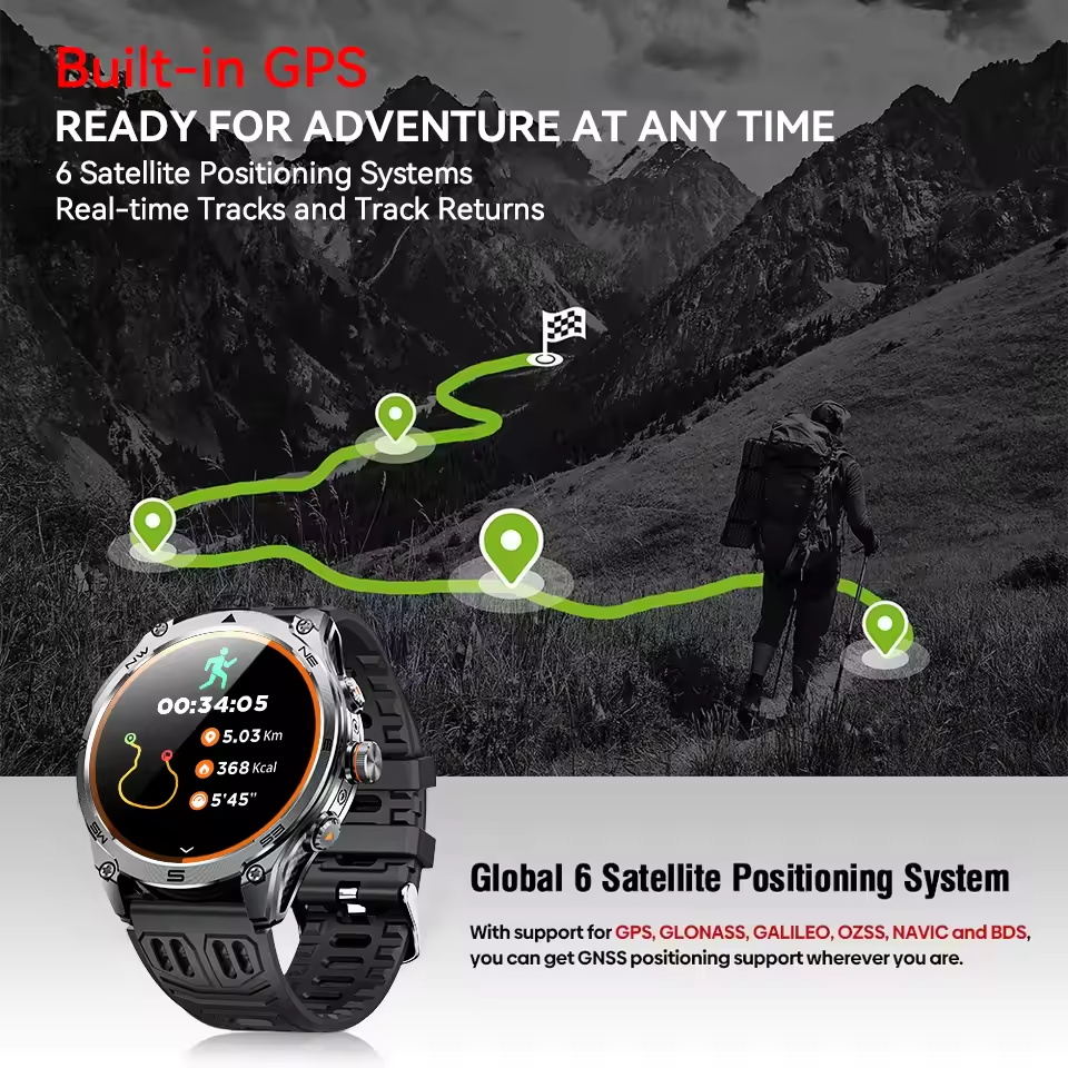 Jam Tangan Pintar Olahraga Lua - Outdoor Power Hours ulasan dan harga
