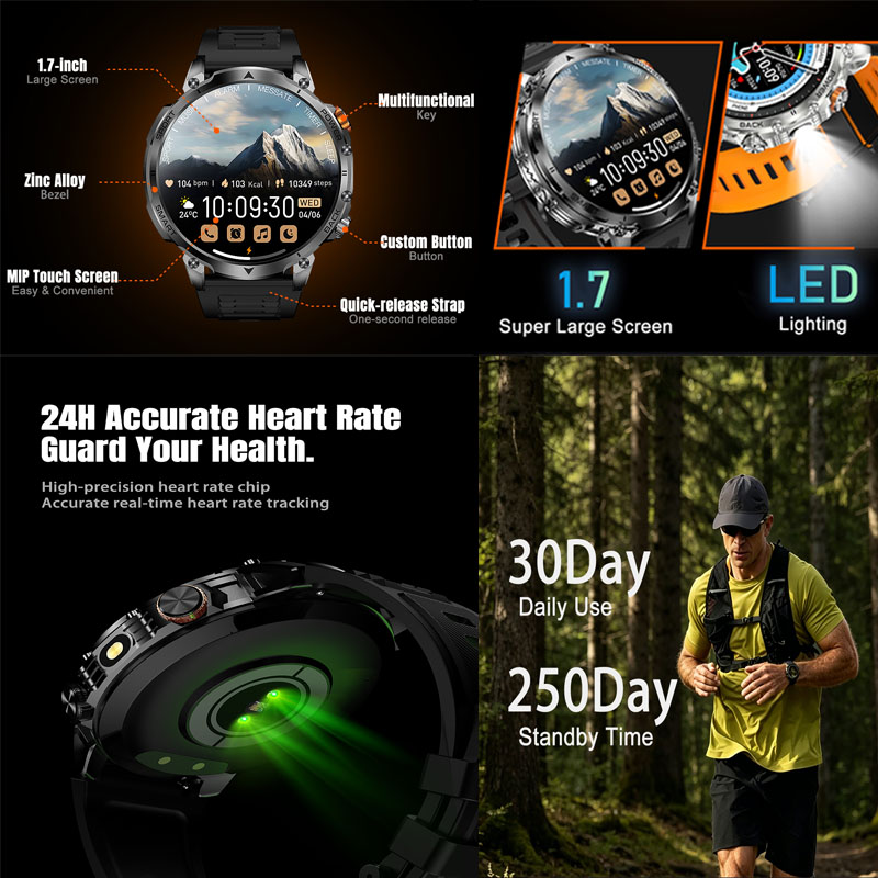 2026 Baru Layar HD 1,46 Inci 1 - Outdoor Power Hours ulasan dan harga
