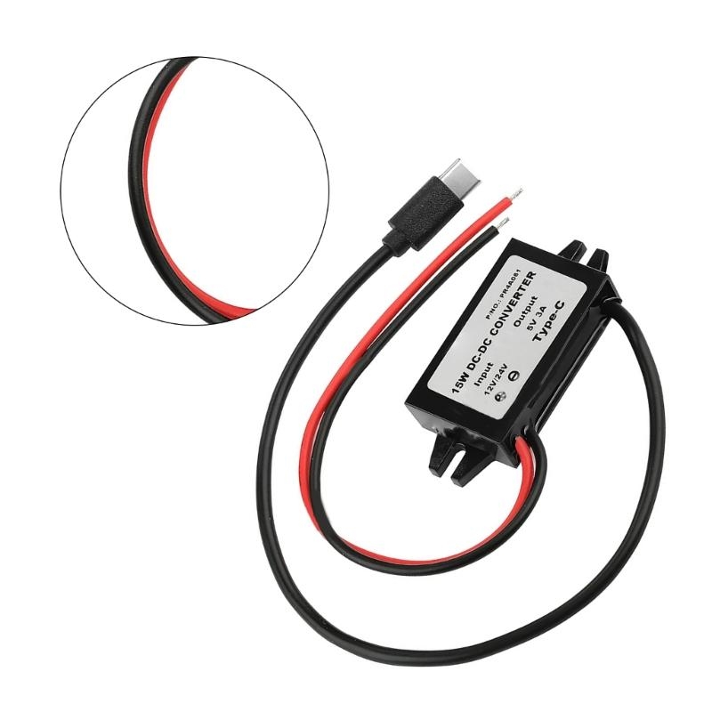 Adaptor Daya USB C 12V/24V Ke  - Outdoor Power Adapter Usb ulasan dan harga