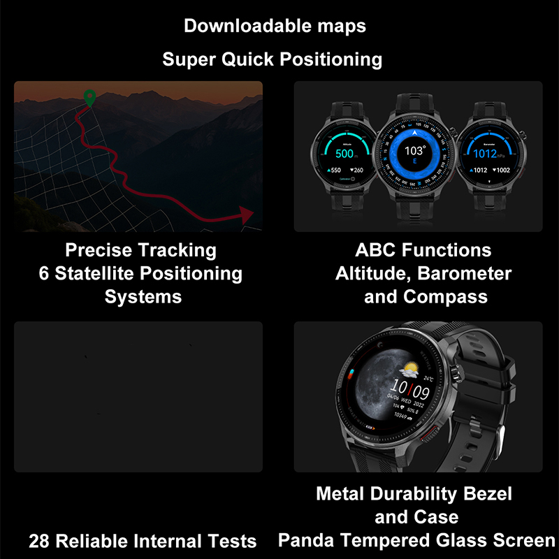 Jam Tangan Pintar GPS Baru 202 - Outdoor Power Hours ulasan dan harga