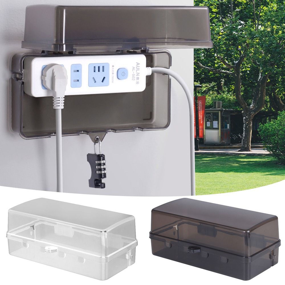 Kotak Steker Plastik Portabel  - Outdoor Power Lead Cover ulasan dan harga