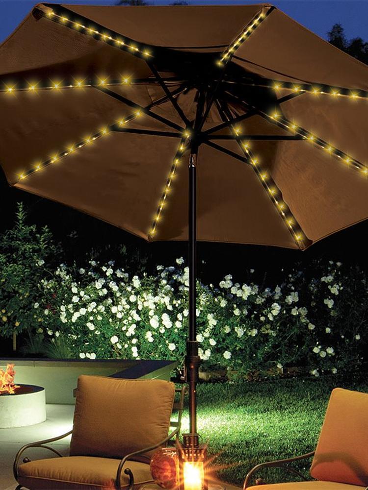 1 Buah Lampu Payung Halaman Te - Outdoor Power Hours ulasan dan harga