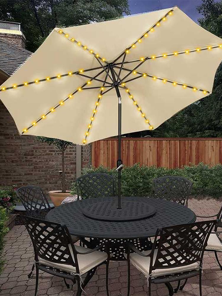 1 Buah Lampu Payung Halaman Te - Outdoor Power Hours ulasan dan harga