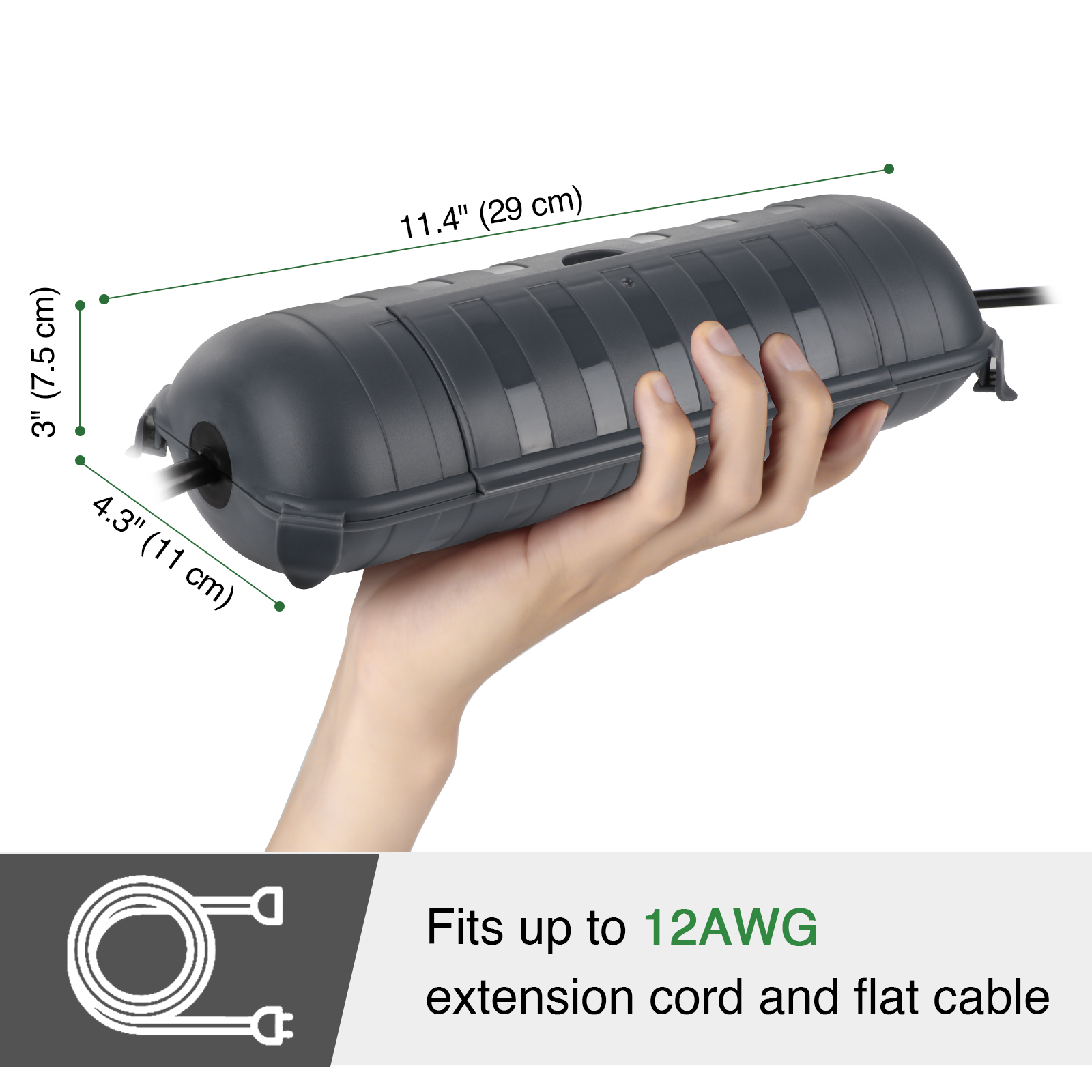 Kotak Koneksi Tahan Air Luar R - Outdoor Power Lead Cover ulasan dan harga