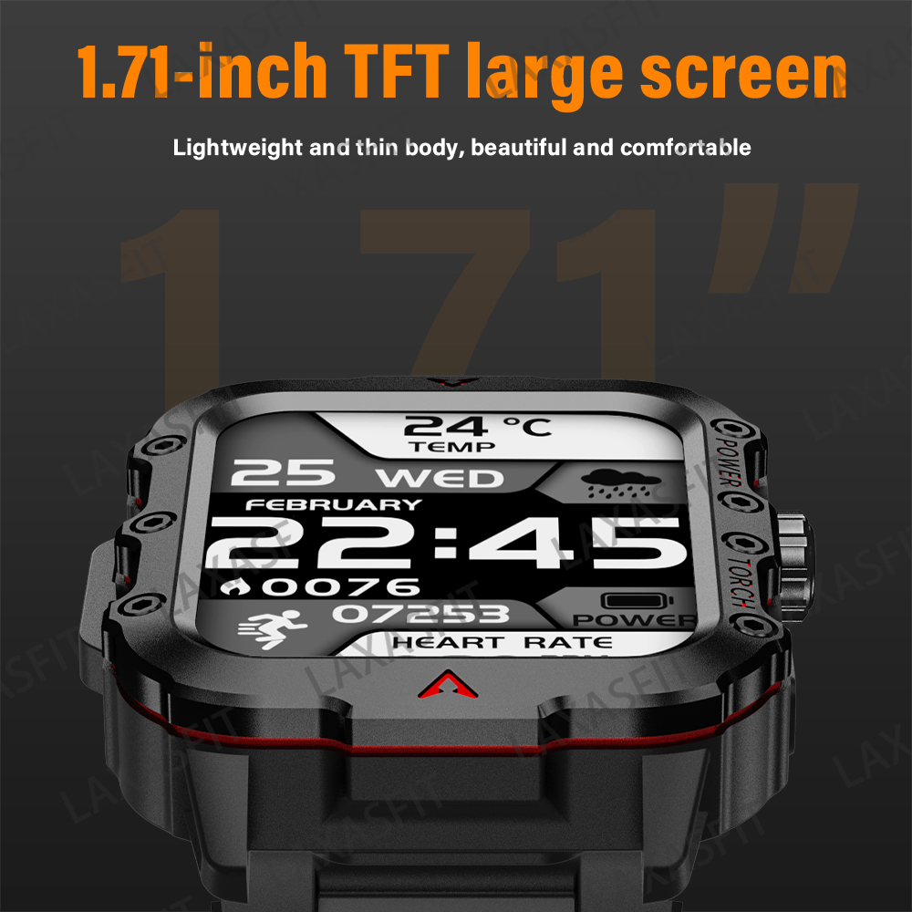 LAXASFIT Jam Tangan Pintar Bar - Outdoor Power Hours ulasan dan harga