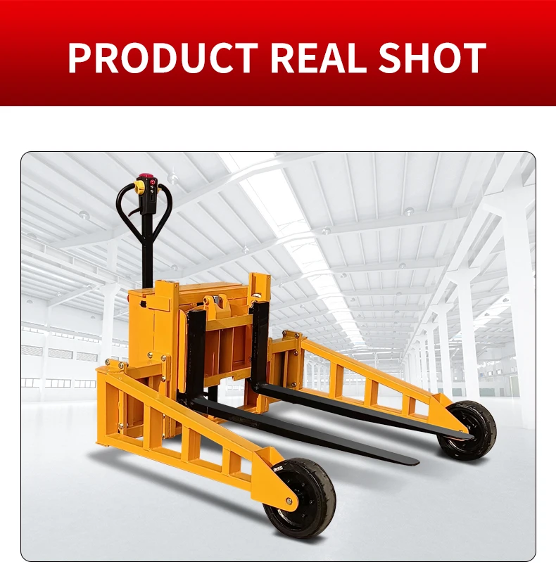 Truk Forklift Listrik Bertenag - Outdoor Power Pallet Jack ulasan dan harga